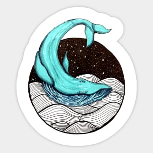 Whaling Sticker